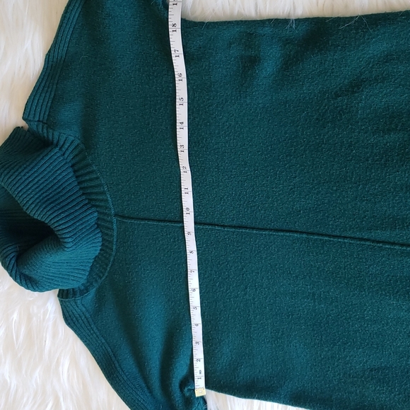 Blue/green turtleneck sweater size S - Picture 4 of 12